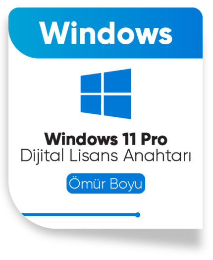 Windows 11 Pro Dijital Lisans Key OEM (Anında Teslimat)