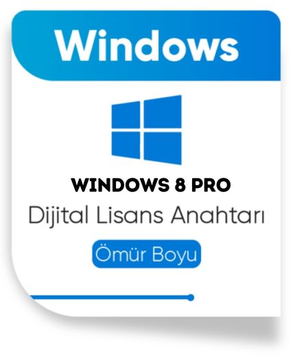 Windows 8 Pro Dijital Lisans Key OEM (Anında Teslimat)