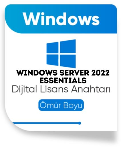 Windows Server 2022 Essentials Dijital Lisans Key (Anında Teslimat)